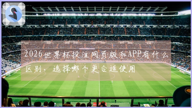 2026世界杯投注网页版和APP有什么区别，选择哪个更合适使用